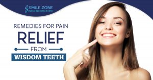 Remedies for pain relief from wisdom teeth